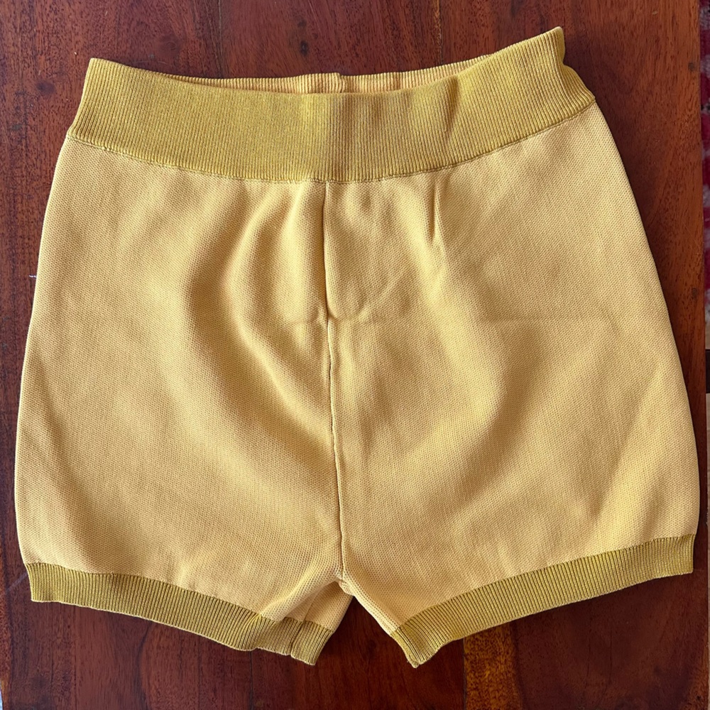 Nagnata Mustard yellow Yoni Shorts M/L